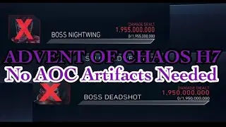 &bull; AOC - H7 &bull; Dark Metal Team &bull; No AOC ARTIFACTS &bull; One Shot &bull;