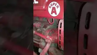 Farmall Super A1 Start - The sweet sound of classic tractor  #shorts  #farmall