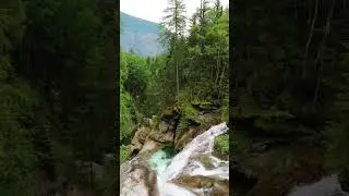 The Gossfalle Waterfall in AUSTRIA is STUNNING! #waterfall #waterfallchasing #austriatravel