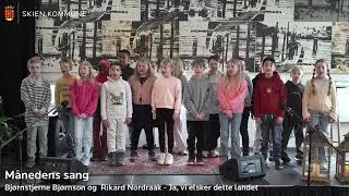 Månedens sang, mai 2024. Fremført av: 2. trinn på Bølehøgda skole