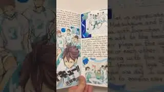 Journal Haikyuu #anime #animejournal #journaling #stationery