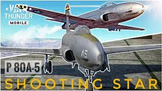 El primer JET Americano - F-80 🦅 /// WAR THUNDER MOBILE /// @warthundermobile 