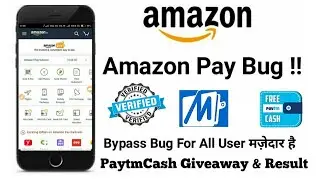 Amazon Pay BUG ! FLAT ₹50 ! AMAZON OFFERS TODAY ! PaytmCash Giveaway & Result ! Mobikwik Offer