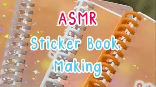 ASMR Sticker Book Making ✨ Cozy New Year Reset
