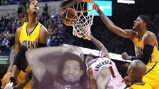 THE DAY BIRDMAN DIED!! PAUL GEORGE TOP 10 DUNKS & PLAYS REACTION!
