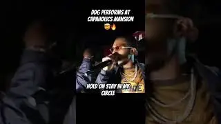 DDG Performs At Capaholics Mansion 🤯🔥#viral #ddg #shorts