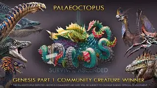 ARK SURVIVAL ASCENDED: ZWYCIĘZCA GŁOSOWANIA ujawniony! 🦑 Paleoctopus trafia na Genesis Part 1!