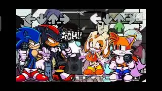 Roasted fnf con Sonic Shadow TAILS e ceam