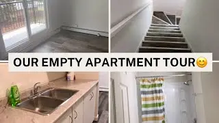 Our empty apartment tour; 2 bedroom apartment in Saskatoon, Saskatchewan,Canada 🇨🇦