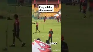 kohli at chinnaswami stadium 🏏#viratkohli #viralvideo #cricket #ipl #rcb #mi #rohitsharma