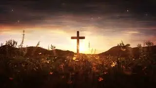 Calm Christian Meditation | 7-Minute Cross Background for Reflection & Prayer | 4K