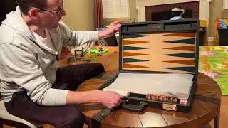 Casa De Gamão Backgammon Board Unboxing