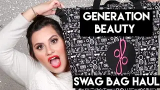 Generation Beauty LA 2017 Creator Swag Bag Unboxing!!! | Filmed at Ipsy OS