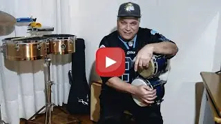 C&oacute;mo tocar Bongo - Martillo o Acompa&ntilde;amiento - Clases de Percusi&oacute;n Latina (No.1)