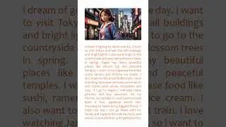 ✈️ My Dream Vacation &ndash; Easy English Paragraph | Speak English for Beginners