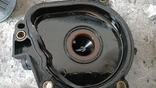 2011 S550 MERCEDES-BENZ BREATHER COVER REPLACEMENT ( OIL LEAK )