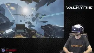 EVE: Valkyrie: геймплей, часть 1 &mdash; PlayStation VR