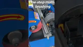 One station pipe polishing machine