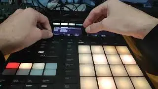 Analog Controler 1 Abelton Live 11, Maschine, Launchpad Mini, Roland MX-1 and Behringer Crave.