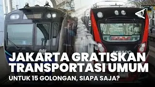 15 Golongan Dapat Transportasi Umum Gratis di Jakarta, Ini Daftarnya!