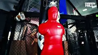 Vairo Lenti allenamento al sacco da boxe VERUS  BAG Green Hill sagoma dummy pugilato boxing bag