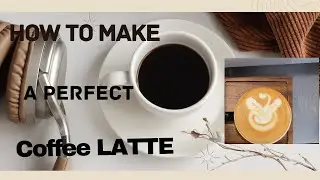 HOW TO MAKE A PERFECT COFFEE LATTE #latte #espresso #coffee #milk #steaming