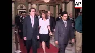DOMINICAN REPUBLIC: SPANISH PRIME MINISTER JOSE MARIA AZNAR VISIT
