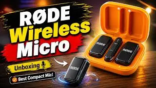 R&Oslash;DE Wireless ME 🎤 Unboxing | Best Compact Wireless Microphone for Creators 2025!