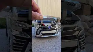1/18 Toyota Vellfire Diecast: Opening Doors & Windows #automobile #modelcars #car #toys #diecast