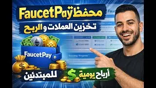 محفظة FaucetPay شرح كامل | أفضل طريقة لتجميع وتخزين العملات الرقمية والربح منها