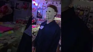 Michael myers customer service #michaelmyers #halloween #scary #costume #makeup
