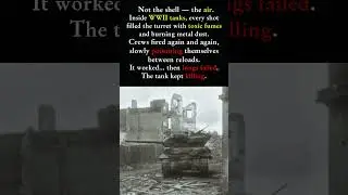 What Happens Inside a Tank After It Fires (WW2)