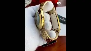 Rado luxury Gold Couple Watch set Timeless Elegance & premium design