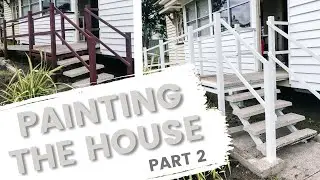 PAINTING THE HOUSE PART TWO | Vlog Update | Sunshine State Home