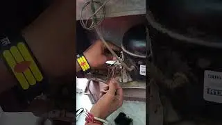 how to change fridge overload relay olp फ्रीज में ओवरलोड रिले कैसे लगाए #overload #relay #compressor