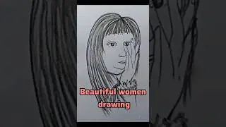 Beautiful women drawing #art #trending #sketch #short #women