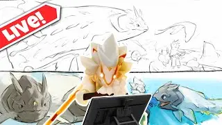 Art Stream | Clip Studio Paint | Sky Cotl Sketches #2