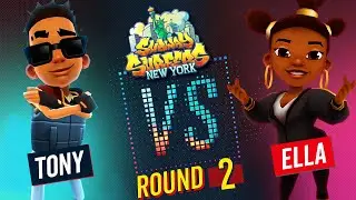 Subway Surfers Versus | Tony VS Ella | New York - Round 2 | SYBO TV