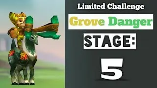 Lords Mobile- Limited Challenge: Grove Danger, Stage- 5..