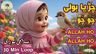 Chirya Boli Chuu Chuu | Allah Hoo Allah Hoo | Soothing Islamic Lullaby for Kids | Peaceful Sleep