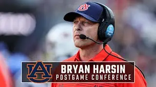 Bryan Harsin meets with media after Auburn downs LSU