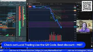 Thursday Thunder Live Day Trading Futures with Market Butcher & Mustang Trader Jan 29, 2026.