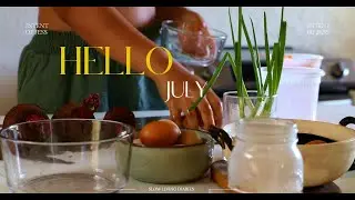 Slow Living Diaries | Meal prep ingredients with me, Tomato leaves harvest, new week RESET
