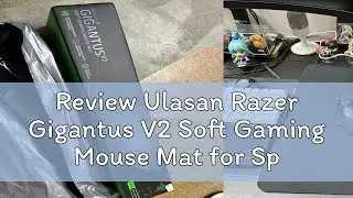 Review Ulasan Razer Gigantus V2 Soft Gaming Mouse Mat for Speed and Control, Gigantus Pokemon Editi