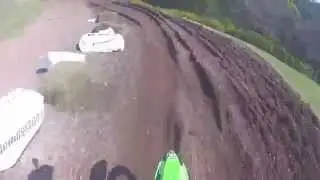 Wasp Cam Hot Laps with Chase Yentzer - Miles Mountain MX 9/6/2015