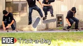 How-to Skateboarding: Switch Varial Heelflip with Mike Piwowar