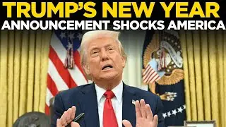 Trump LIVE: Mega New Year Announcement Sends Shockwaves Nationwide | New Year 2026 | US News LIVE