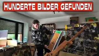 Hunderte Bilder und Gemälde im Haus des Künstlerpaar gefunden 😲😲😲😲