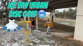 Ice Day Urban Disc Golf