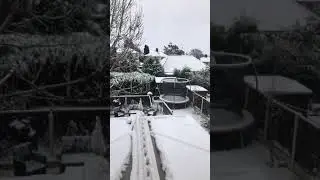 Snow in Midlands England